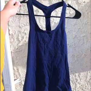 Dark/Navy blue Lulu Lemon racerback